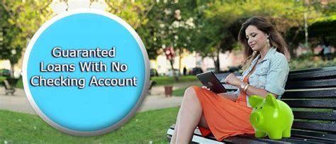 Loans For People With No Bank Account